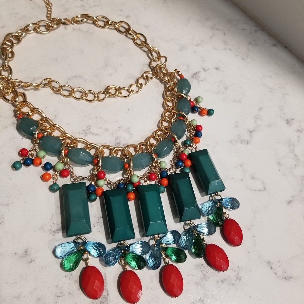 💎STATEMENT NECKLACE - Picture 2 of 3